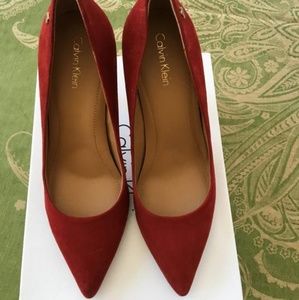Calvin Klein Brady Wine Pumps